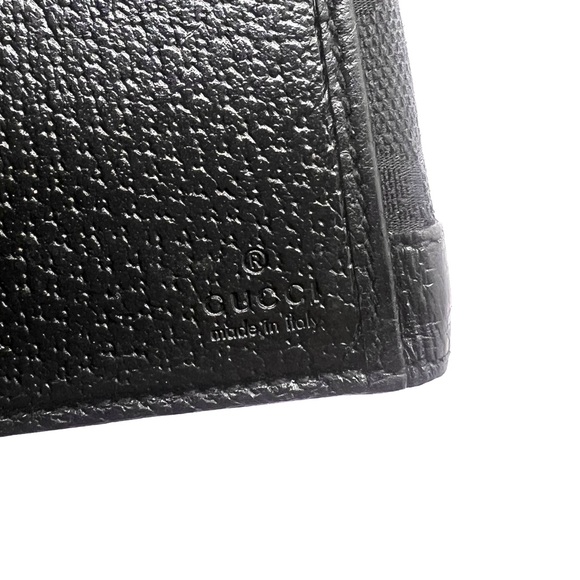 Authentic GUCCI Black Monogram Canvas x Leather Long Wallet - Picture 7 of 9